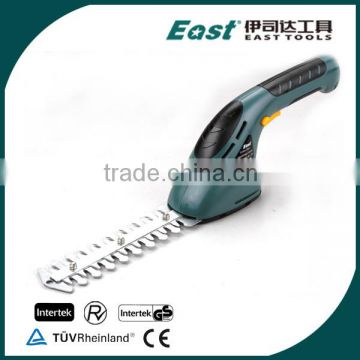 2 in 1 lithium 7.2v aluminum telescopic handle hedge trimmer grass pruning