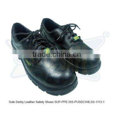 Sole Derby Leather Safety Shoes ( SUP-PPE-ISS-PUSDCH4LSS-1113-1 )