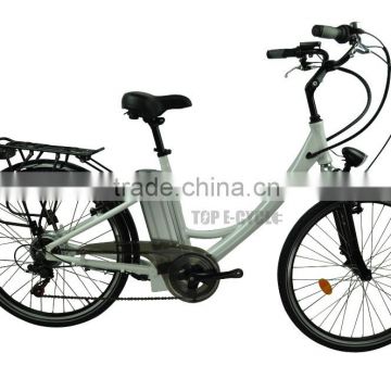 Cheap 36V 350W classical design city lady e-bike electric city bike