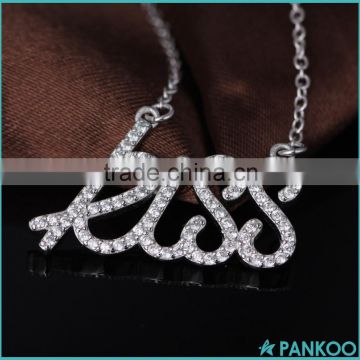925 Sterling Silver Necklace Kiss Necklace Crystal Choker Necklace for Girl Women Gift