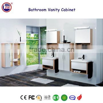 Guangzhou factory wholesale anti-bacterium prefabricated bathroom cabinets