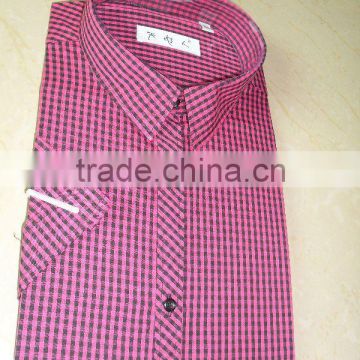 cotton men's leisure shirts