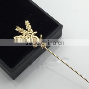 2014 winter new design lapel pin knot woolen yarn lapel flower pin LAP091