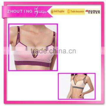 3/4 cup colorful comfortable sexy sport bra