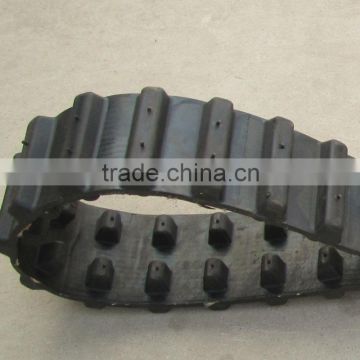Rubber track for digger and excavator