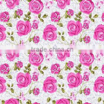 Hometextile/bedding sheet/curtain 100% polyester pigment printing