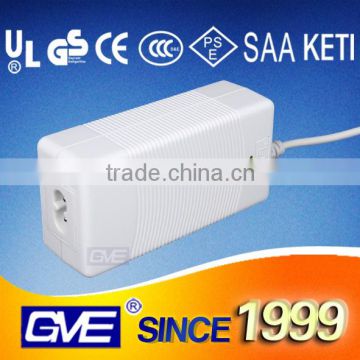Constant Voltage 60W 12V 5A UL CE SAA KC Approved AC power Adapter