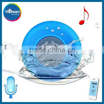 Mini Portable Shower Waterproof Wireless Bluetooth Speaker Subwoofer Car Handsfree Call Music Suction Mic For iOS Android Phone