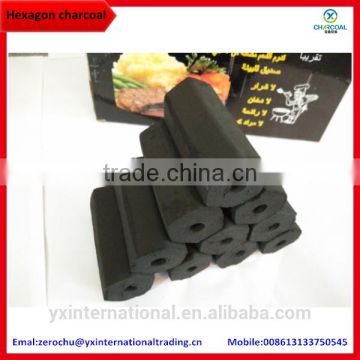 4hours burning time Indonesia coconut shell charcoal briquette