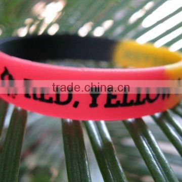 mixed color Silicone Wristband