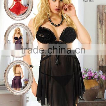 ladies sexy nightdress hot women babydoll Turkish wholesale lingerie