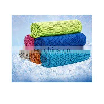 Cooling sports towel with multi package ways