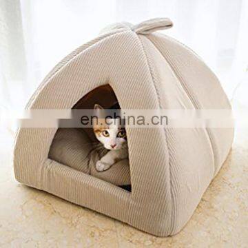 New Style Corduroy Cats pet bed nest