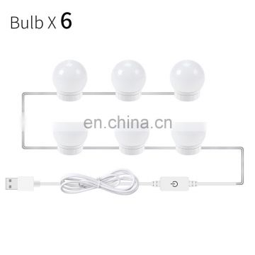 white 14 Adjustable Brightness bulbs USB Light makeup table Vanity Mirror Lights Bulbs