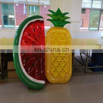 Summer beach toys 0.3mm PVC swimming pool inflatable pineapple float