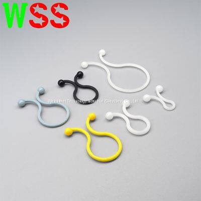Custom Small Pack 94V0 Custom 94V2 Plastic Cable Clip Cable Clip Wire