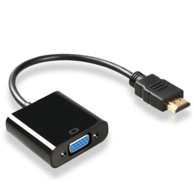 1080P Male to Female Hdmi2vga Converter Hdtv to Vga Adapter With Audio Cable for Computer PC Monitor Projector