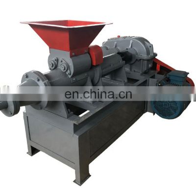 Charcoal coal stick screw press briquette machine for barbecue