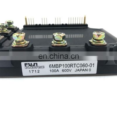 Ready to ship Fuji 6MBP100RTC060-01 electronic IGBT power module