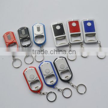 Keychain Bottle Opener With Led Light for promotion gifts