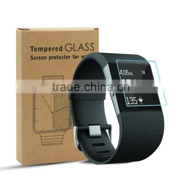 Premium 0.33mm 9H Tempered Glass screen protector for Fitbit Surge screen protector