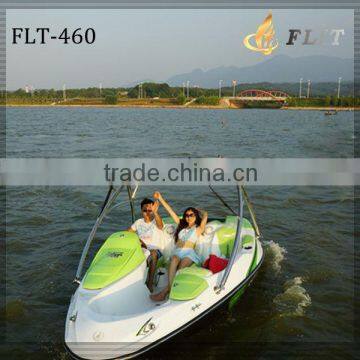China New for sale small fiberglass speedster speed jet boat seadoo similar