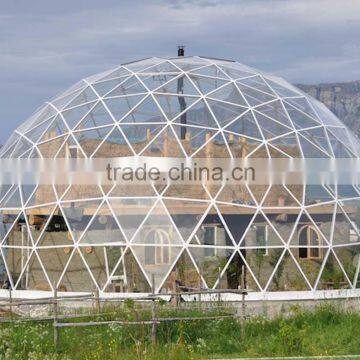 Geodesic dome tent Event dome tent White PVC cover White Dome warehouse for sale
