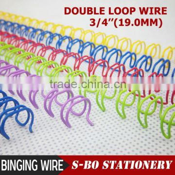 Double loop binding wire