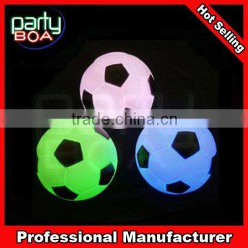 colorful led toys led glowing football for decoration