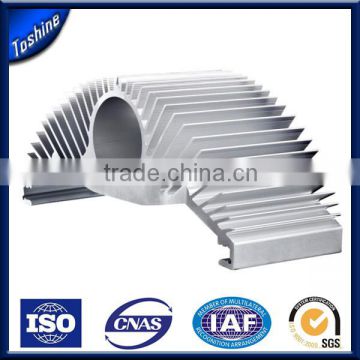 irregular shape Extruded Aluminum Power Heatsink from China Manufacturer
