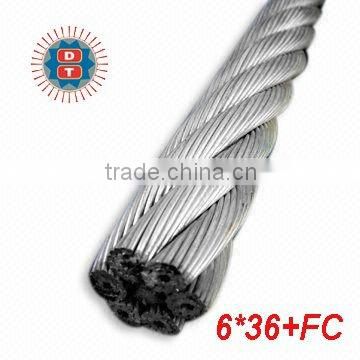 6*36+FC Steel Wire Rope