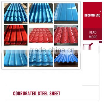 Low price PPGI roofing sheet prepainted corrugated galvanized steel roofing sheet
