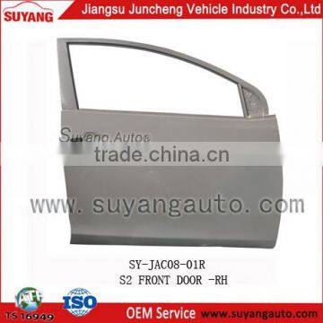 Hot sale metal SUYANG JAC S2 front door car auto parts market