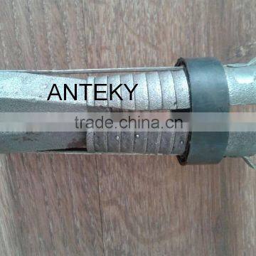 Expansion shell rock anchor bolt coil thread