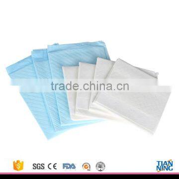 Widely use disposable high quality PE film underpads for incontinent person