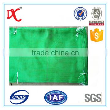 shinny green tubular mesh bag for onion 52g