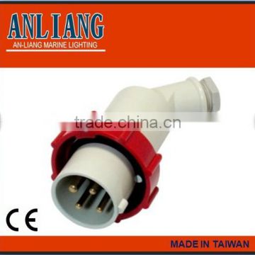 440V 3 pin waterproof electric plug marine plug socket box