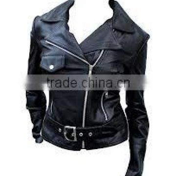 2014 hot sell OEM sevice pu women jacket with little stand collar