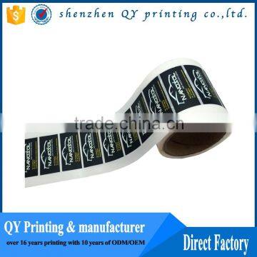 self adhesive roll sticker,color printing paper roll labels