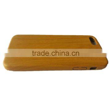 New innovative wood pattern PU Case with IML technics for iphone 6