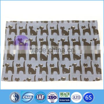 China wholesale custom printed 100% cotton dish towel