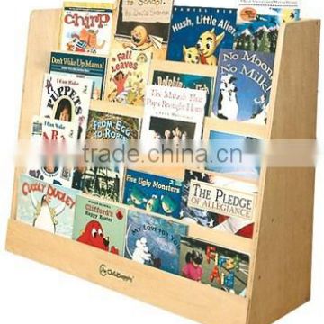 School Kids Wooden Book Display Stand