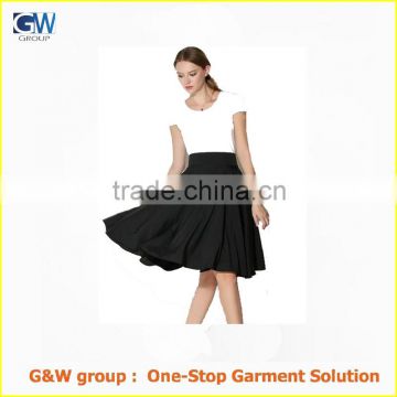 wholesale high quality fancy skirt top designs