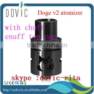 Top selling e cig atomizer doge v2 rda 1:1 clone mechanical rda doge v2