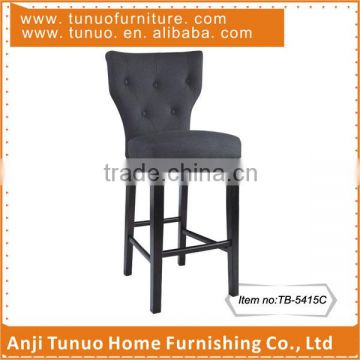 Bar chair,produced in Anji,pub furniture,wood frame and leg,TB-5415C
