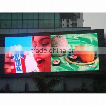 high resolution high brightness full color outdoor smd p10 led video wall