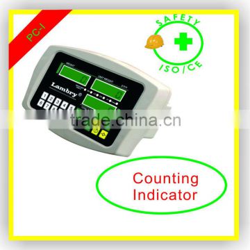 LCD display counting indicator