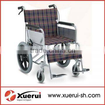 Luxury aluminum wheelchair for health care