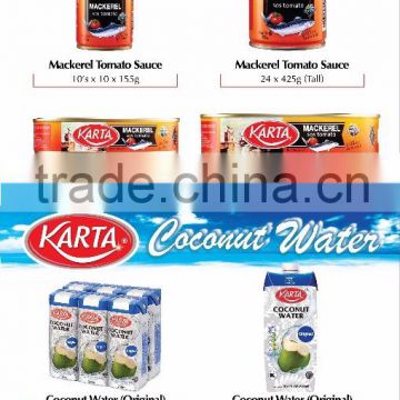 KARTA Mackerel Tomato Sauce / Coconut Water