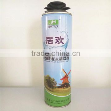 Polyurethane foam cleaning agent with good water-soluble performance